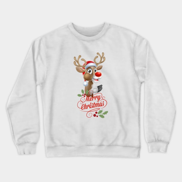 christmas 3 Crewneck Sweatshirt by MARK ASHKENAZI